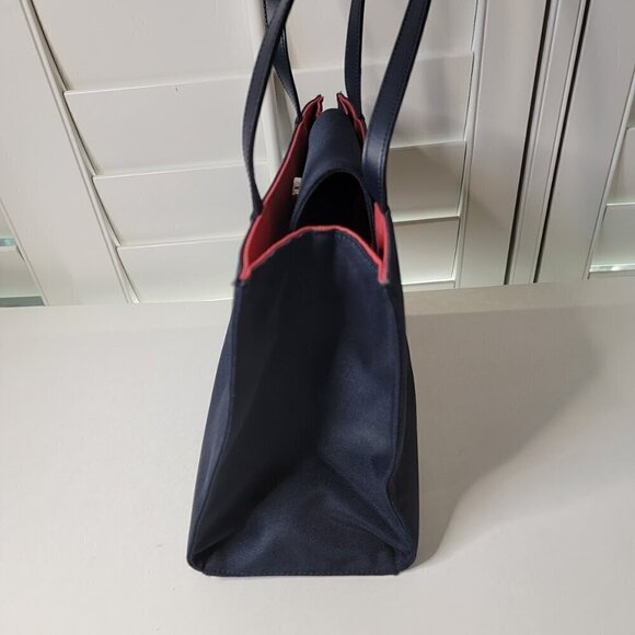 Preston & York Cloth Shoulder Bag - Blue & Red - Picture 5 of 15